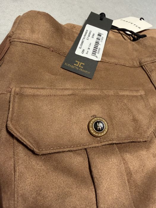 Spodenki brązowe Elisabetta Franchi S