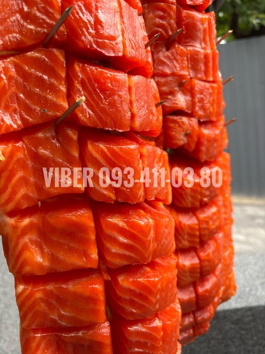 Зріз Лосося, Круасани з Лосося, Тримінг, Слайси, Форель, Ікра