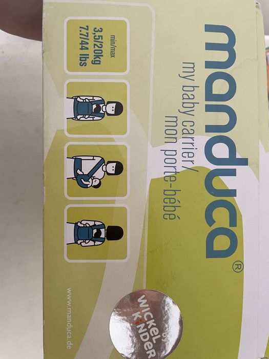 Marsúpio manduca porta bebé 0-20 kg