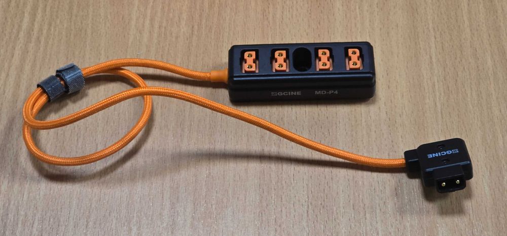 ZGCINE MD-P4 D-Tap to 4 D-Tap Splitter Adapter Cable (MD-P4)