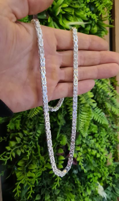 SREBRO 925 srebrny łańcuszek 60cm królewski 85g inwestycja HIT KOMIS