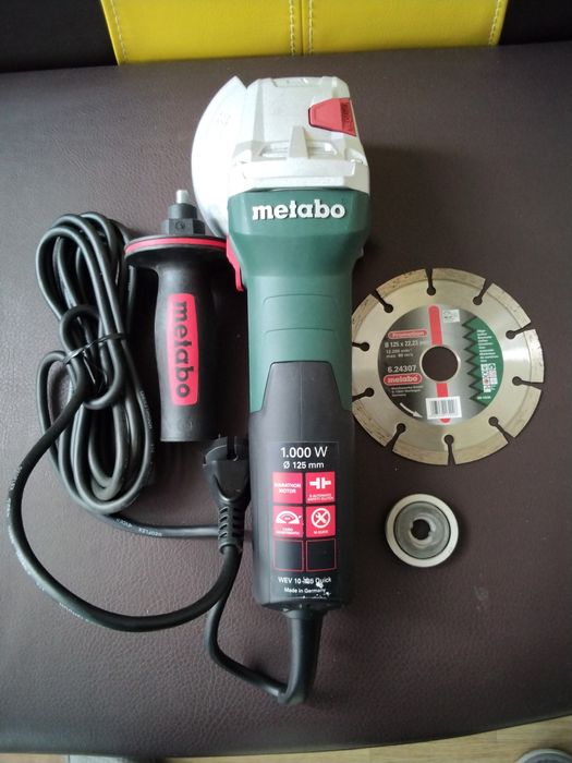Болгарка ушм Metabo WEV 10-125 Quick