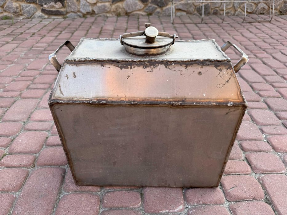Бак, каністра, ємність металева, нержавіюча сталь, 25 л