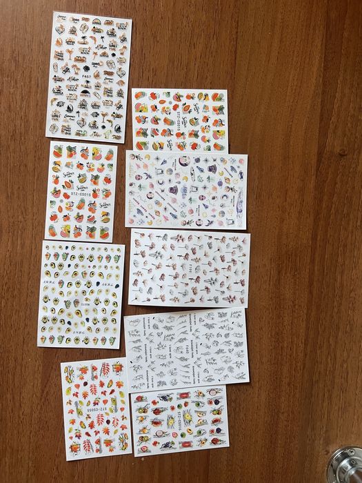 Наклейки для манікюру, манікюр , педикюр, дизайн на нігті, слайдери