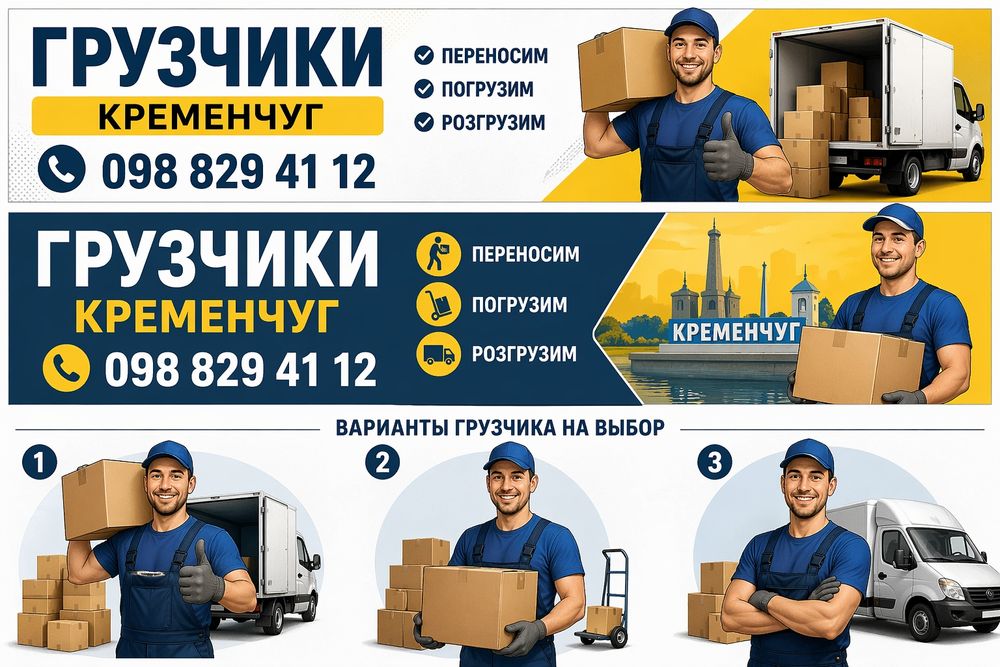 услуги грузчиков