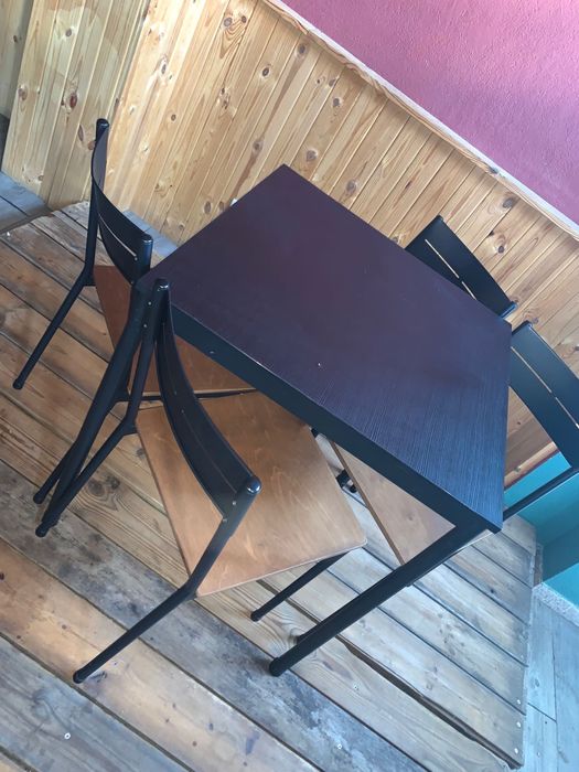 Lote 6mesas 24cadeiras