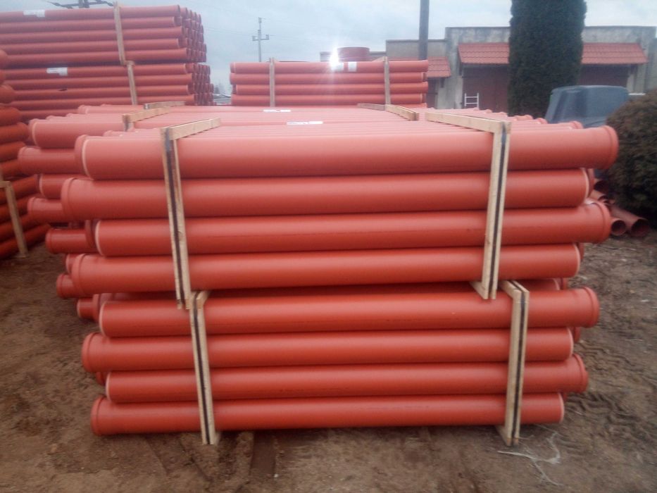 Rura kanalizacyjna pcv fi 160 sn2 odcinek 3m