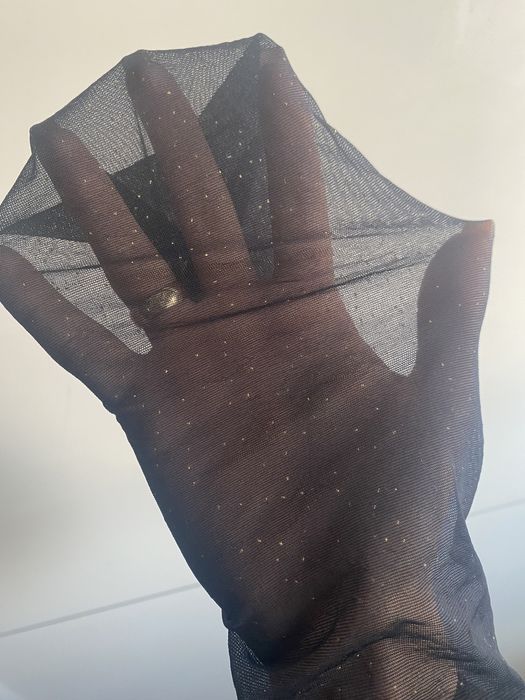 Rajstopy blyszczace zlote