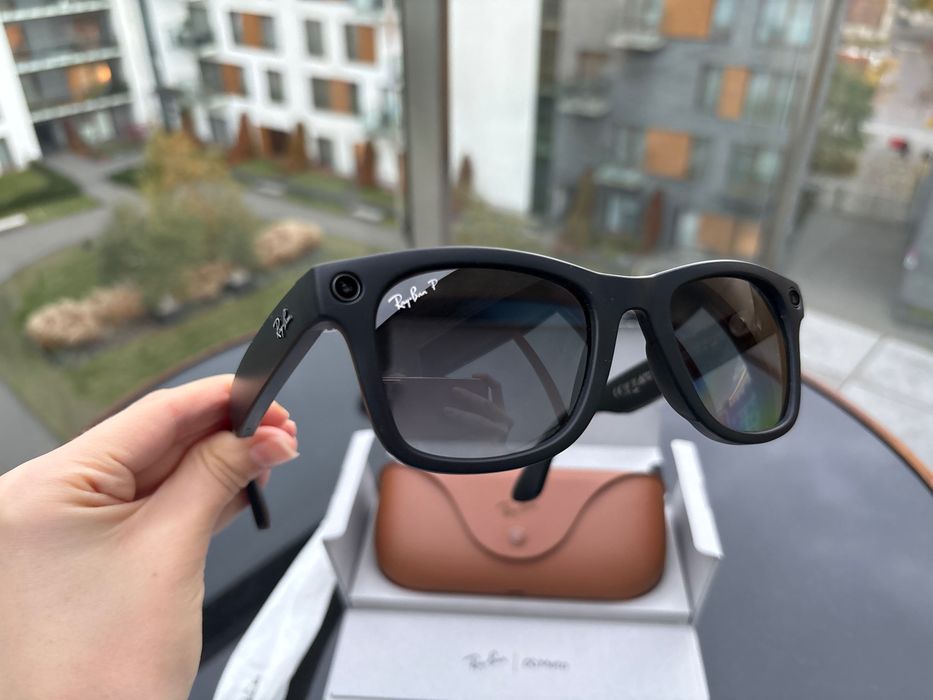 Gen 2 Ray-Ban Meta RW4012 Wayfarer szare