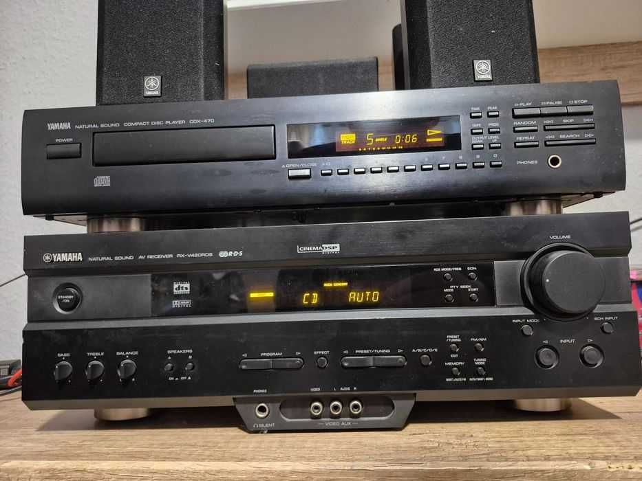 Yamaha RX-V420 RDS +Yamaha CD Player CDX-470 Okazja Najtaniej !!