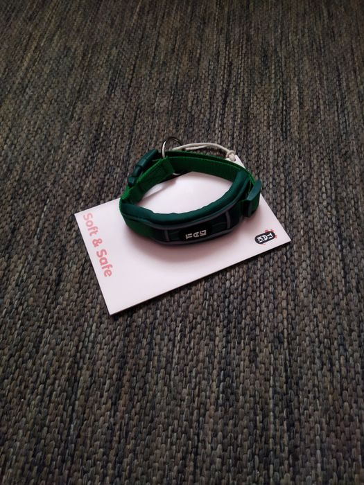 Coleira para cão pequeno almofadada