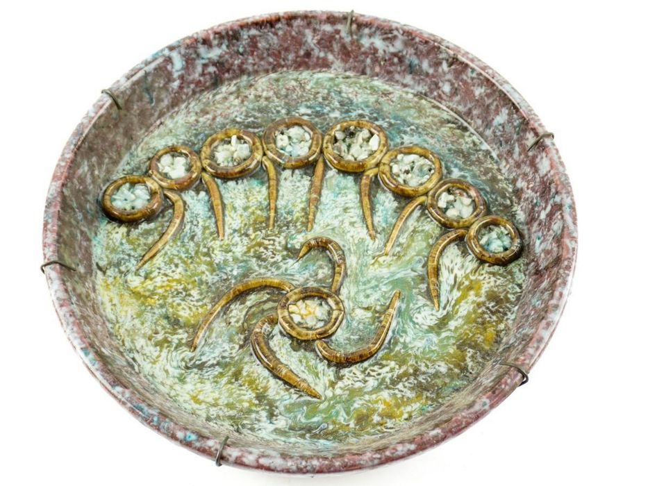 Artur José - prato 35 cm - 1965