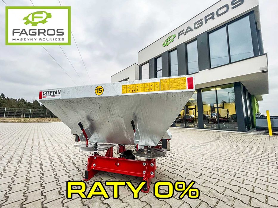 Rozsiewacz nawozu siewka wapna ocynk hydraulika Raty Dostawa Producent