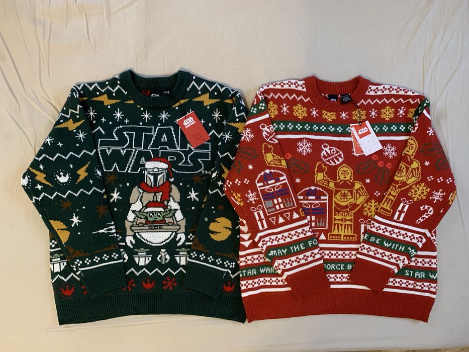 Різдвяний джемпер Pull and Bear. Star Wars / Mandalorian.