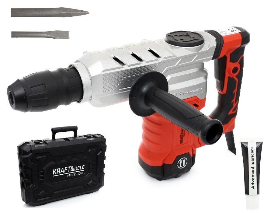 Młot Wyburzeniowy Kraft 2650W + Walizka Profesjonall SDS MAX Sklep Fv