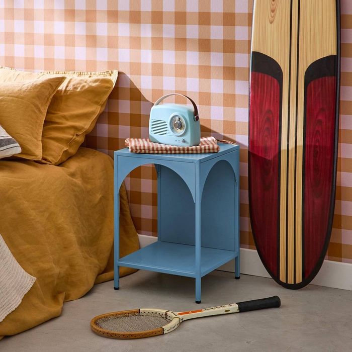 Mesinha de cabeceira industrial