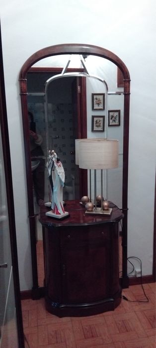 Movel de entrada com espelho