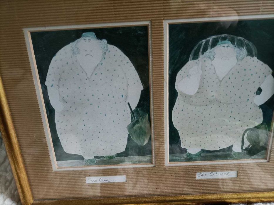 Еріка Оллер - Лімітований тираж - " Принт у рамці