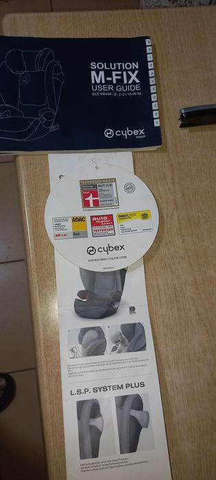 Дитяче автокрісло Cybex Solution M- Fix, ідеальний,  робочий стан