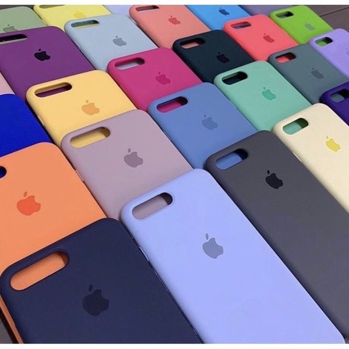 Чехол Silicone Case iPhone с открытым низом