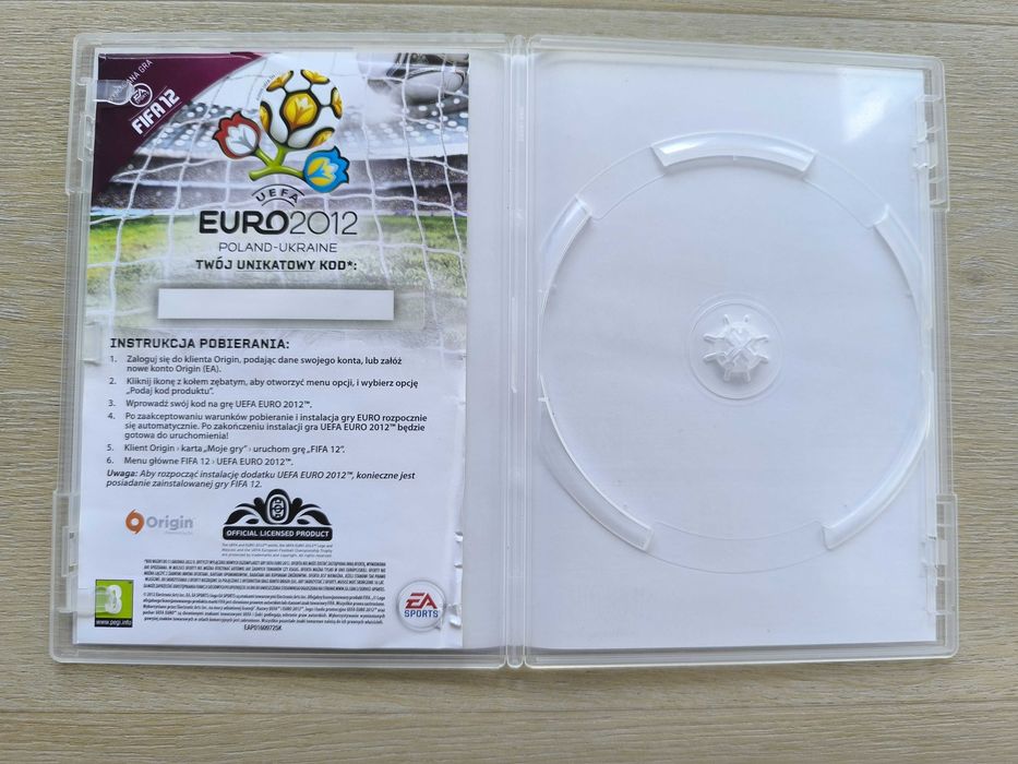 UEFA Euro 2012 Polska - Ukraina [PC] (Polska Wersja) - BOX - UNIKAT!