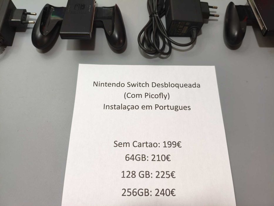 Nintendo Switch Desbloqueada (Com Chip Picofly)