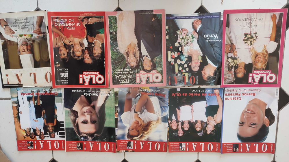 Lote 56 Revistas Olá Semanário