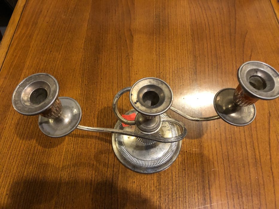 Swiecznik mosiężny