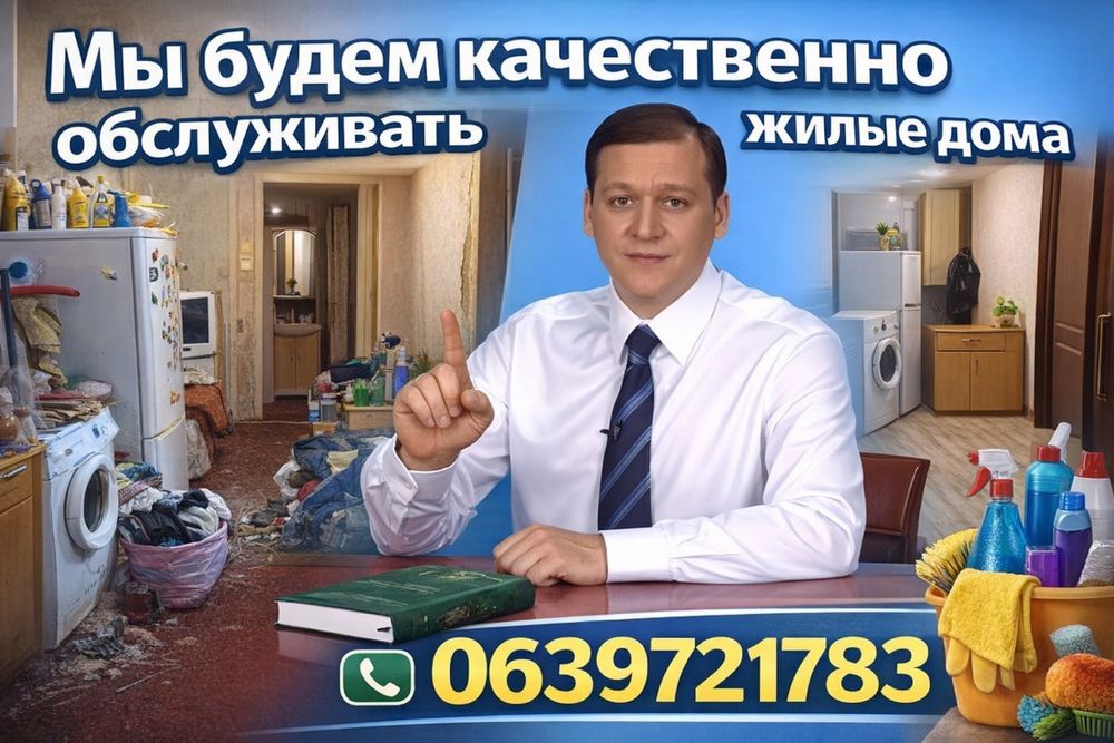 Прибирання квартир  клінінгові послуги