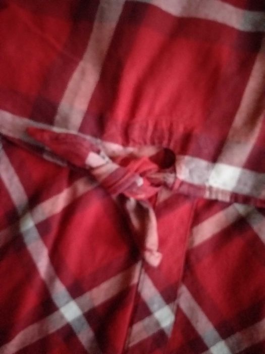 Śliczna tunika/ sukienka w kratę M&S 7-8 lat