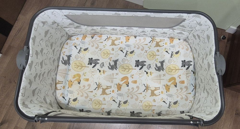 Dostawka Lionelo Timon grafitowa + materac Rucken