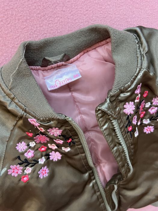 Kurteczki zimowe kurtki dla dziewczynki 86-96