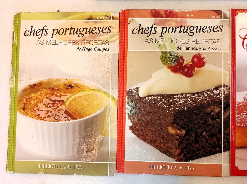 Lote Livros Culinária 9