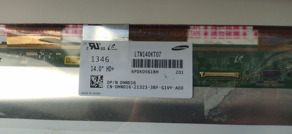 Матриця samsung LTN140KT07-201