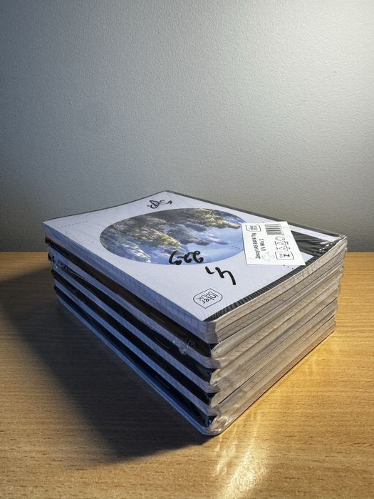 Zeszyty A5 80 kartek kratka nowe