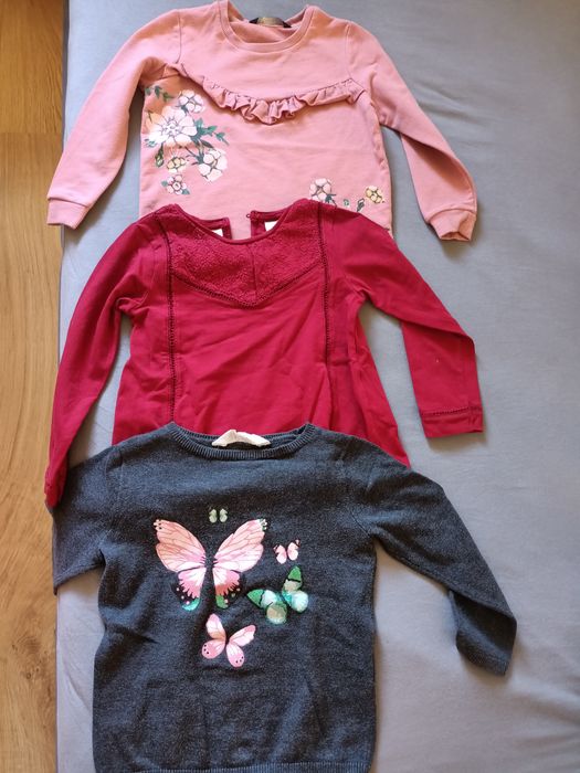 Sprzedam bluzki r.104 HM Zara