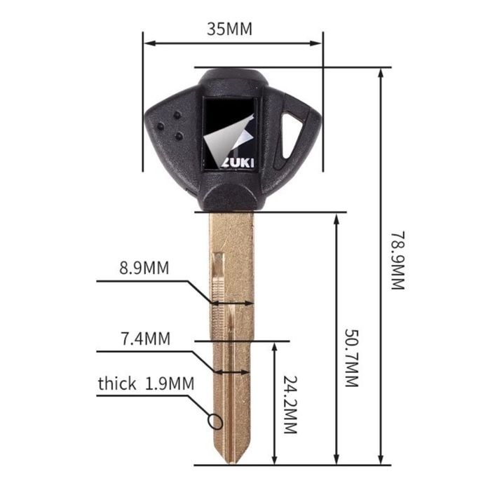 Kluczyk honda, suzuki