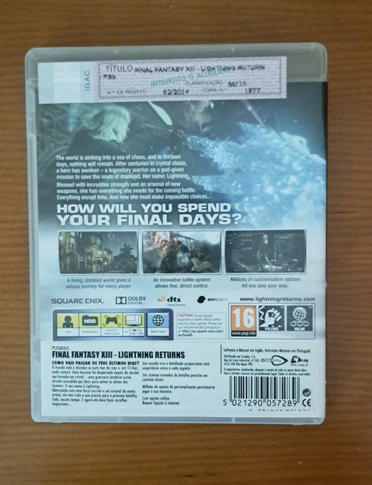 Lightning Returns: Final Fantasy XIII (PS3)