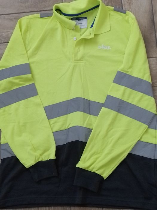Koszulka robocza Lidl  odblaskowa z długim rękawem. 55 zł,0 dostawa!!
