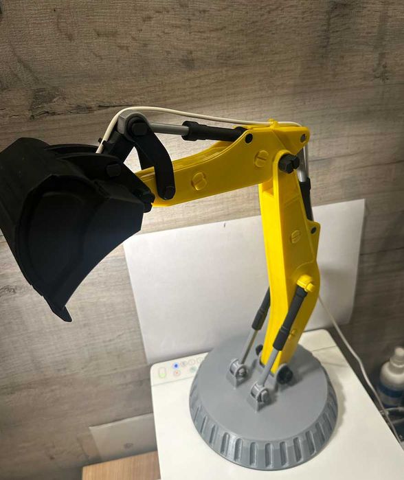 Lampka biurkowa Koparka ramię LED