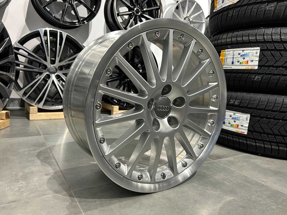 Oryginalne felgi skręcane BBS 18 5x112 ET40 Audi A3 A4 A6 C6 Q3 Golf VW