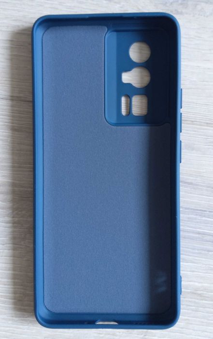 Silikonowe etui ochronne do Xiaomi F5 Pro 5G (2023) blue