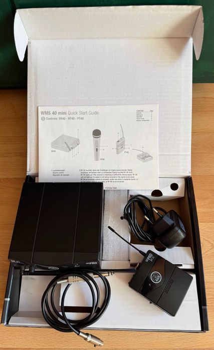 AKG WMS 40PRO mini - guitar system wireless