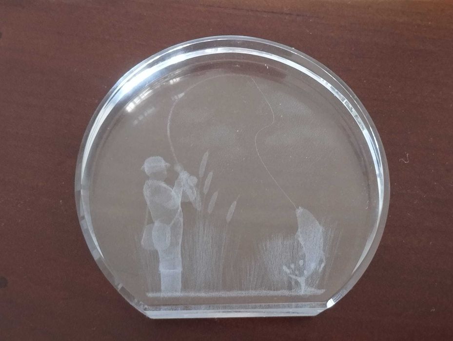 Cena Pescador - Impressão em Cristal