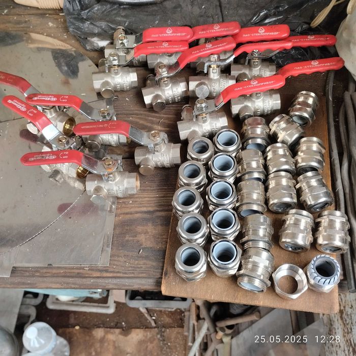 Кран шаровий 1/2 новий