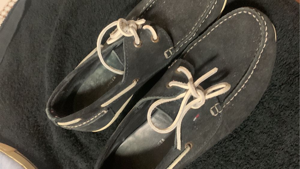 Sapatilhas  tommy nr 40 e sapato vela …sapatilha zara