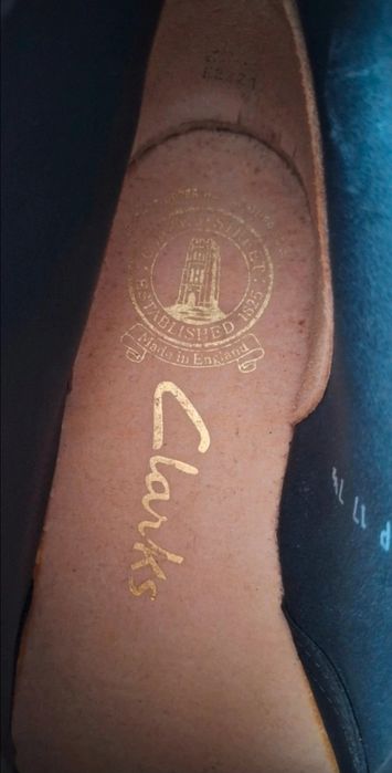 Clarks Desert r.41 skóra naturalna /zamsz