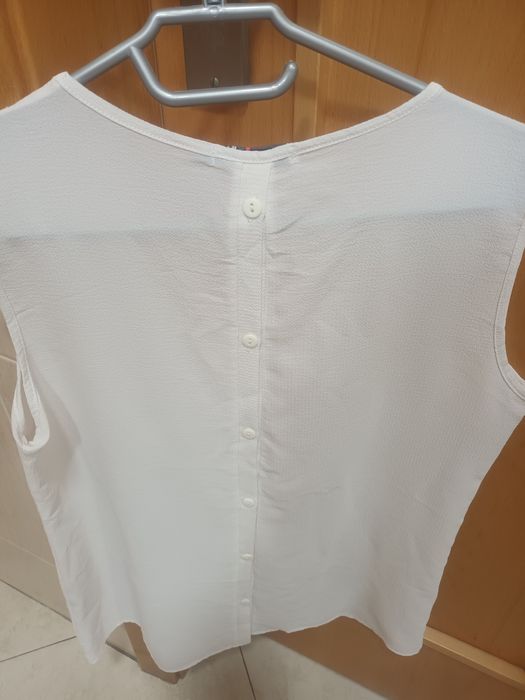 Camisola de cavas branco