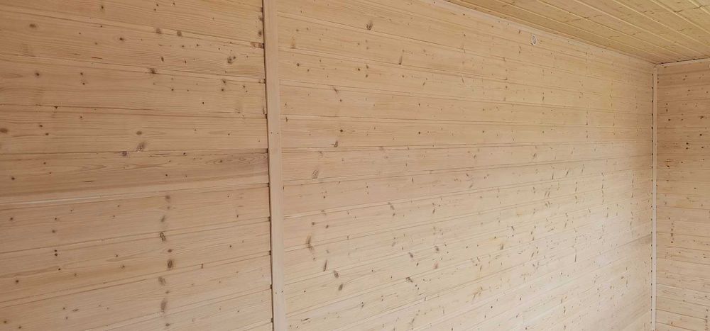 Deska elewacyjna, podbitka, boazeria ŚWIERK 14x121+kubek gratis, SAUNA