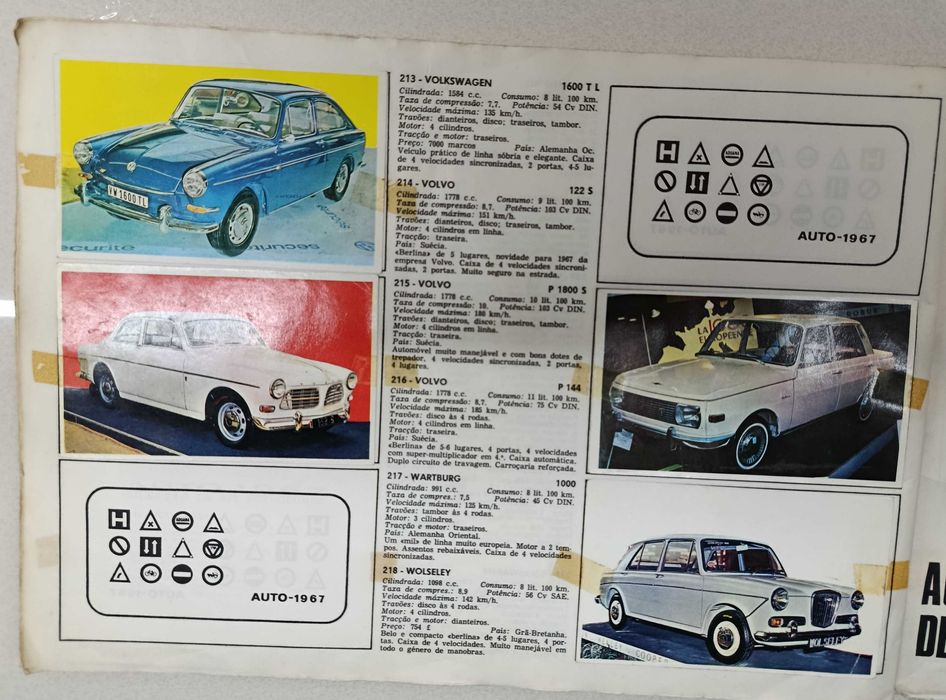 Caderneta AUTO 1967